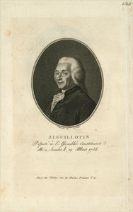Retrato de Joseph-Ignace Guillotin de Francois Bonneville