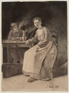 Interior de una taberna de François Bonvin