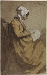 La bordadora de François Bonvin