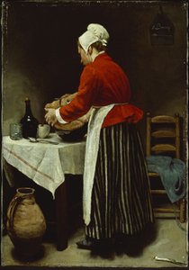 La doncella, c.1875 (óleo sobre lienzo)