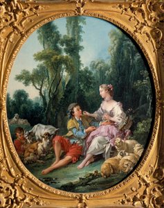 ¿Están pensando en uvas? 1746 (óleo sobre lienzo)