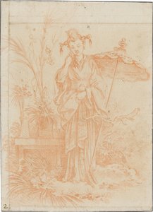 Chinoiserie (La dueña del jardín) de François Boucher