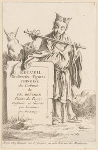 Colección de diversas figuras chinas de François Boucher