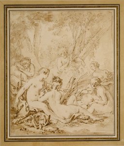 Diana y Calisto de François Boucher