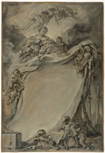 Diploma de los masones de Burdeos de François Boucher