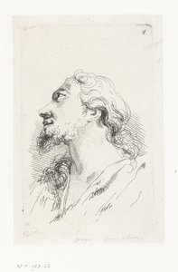 Cabeza de Cristo de François Boucher