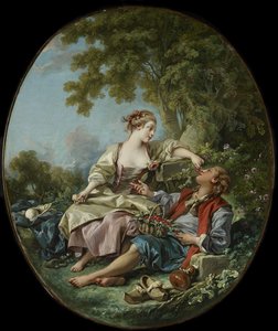 Les Sabots [Los Zuecos] de François Boucher