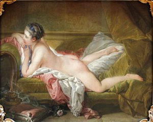 La chica recostada de François Boucher