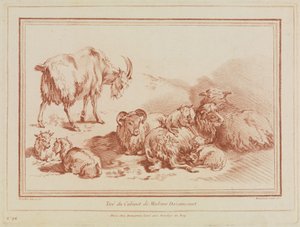 rebaño de ovejas de François Boucher