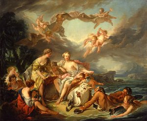 El rapto de Europa, después de 1747 de François Boucher