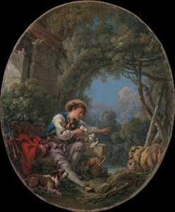 El despacho de la mensajera de François Boucher