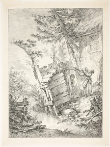 La Lavandera de François Boucher