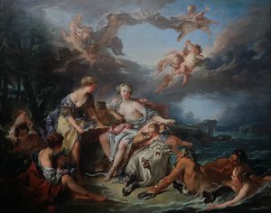 La violación de Europa de François Boucher