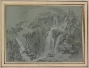 Las cascadas de Tivoli de François Boucher