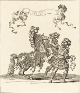 Caballo de mano y palafreneros romanos de Francois Chauveau