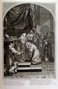 Grabado de François Chauveau 1680 
