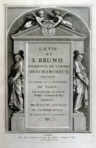 La vida de San Bruno, fundador de la orden de los Cartujos de Francois Chauveau