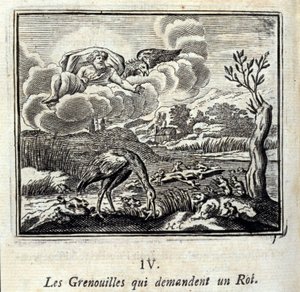 Fábulas de Jean de La Fontaine (1621-95). Ilustración de François Chauveau (1613-1676). Edición de 1728. de Francois Chauveau