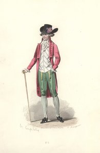 Dandy, era de María Antonieta de Francois Claudius Compte Calix