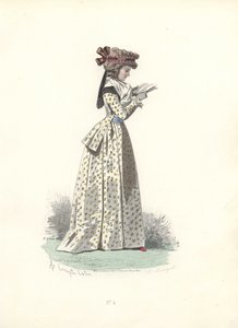 Mujer leyendo un libro, era de María Antonieta de Francois Claudius Compte Calix