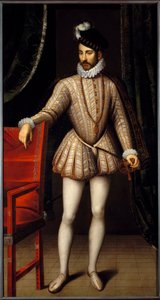 Retrato de pie de Carlos IX, Rey de Francia de François Clouet