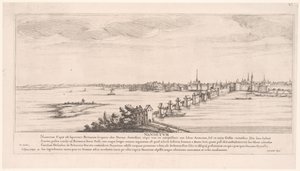 Vista de Nantes Nannetum (título sobre objeto) Riverscapes en Francia (título de la serie)