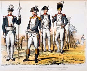 Garde Nationale Soldée de París de Francois Cudet