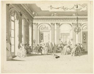 El salón de Francois Dequevauviller