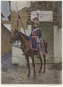 Un guardia a caballo