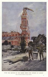 Con los británicos en el frente del Somme de Francois Flameng