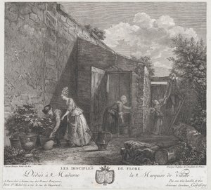Los discípulos de Flora, 1778