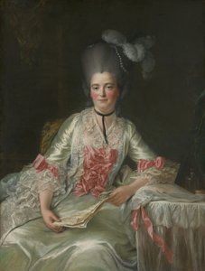 Marie Rinteau, llamada Mademoiselle de Verrières, 1761 de Francois Hubert Drouais