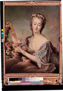 Retrato de la Condesa du Barry (1743-93) como Flora