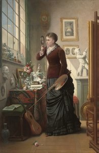 Atención al detalle (óleo sobre tabla) de Francois Jacobs