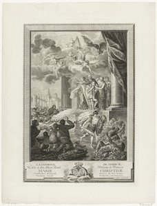 La Clemencia de José II, grabada por Mathias de Sallieth de Francois Joseph Pfeiffer