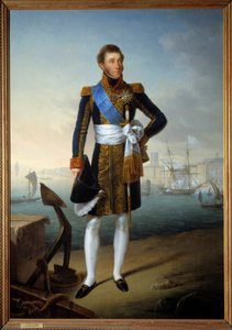 Retrato de cuerpo entero de Louis Antoine d