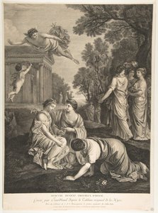 Mercurio y Herse de Francois Jourd