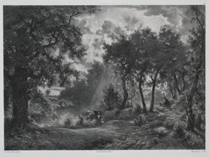 Después de la lluvia de Francois Louis Francais