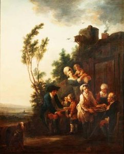 El buhonero de Francois Louis Joseph Watteau