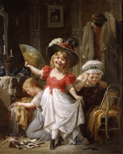 Vistiéndose de Francois Louis Lanfant de Metz