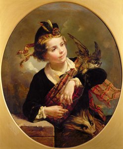 El halcón de Francois Louis Lanfant de Metz