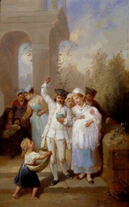 El bautismo de Francois Louis Lanfant de Metz