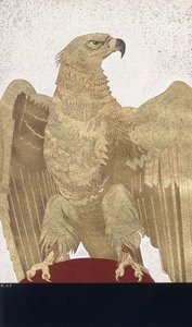 Un águila imperial de Francois Louis Schmied