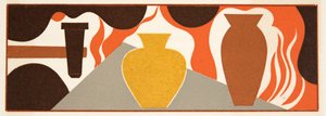 Ilustración gráfica de Prometeo Encadenado de Esquilo, pub. 1941 de Francois Louis Schmied
