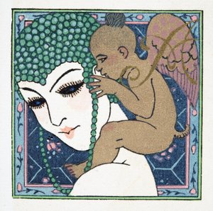 Letra A, de Personajes de Comedia, pub. 1922