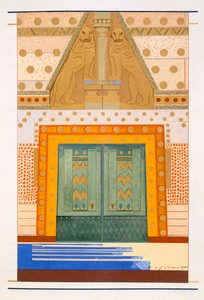 La puerta de Troya, una ilustración de 