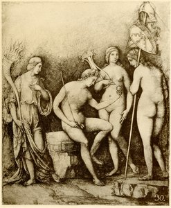 Juicio de Paris de Francois Louis Thomas Francia