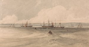 Vista de Sheerness de Francois Louis Thomas Francia