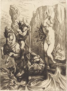 Perseo y Andrómeda de Francois Nicolas Chifflart