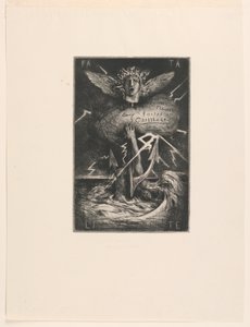 Página de título para "Douze eaux-fortes" de Francois Nicolas Chifflart
